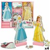 Figures Disney Princess 45 Pieces 4 Units 9 x 20,5 x 1,2 cm
