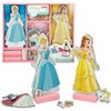 Figures Disney Princess 45 Pieces 4 Units 9 x 20,5 x 1,2 cm