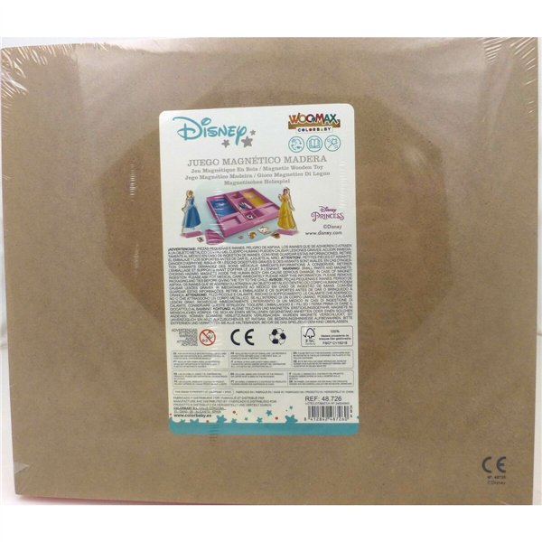 Figures Disney Princess 45 Pieces 4 Units 9 x 20,5 x 1,2 cm