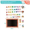 Magnetic board Disney (6 Units)
