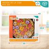 Wooden Game Woomax Pizza 27 Pieces (6 Units)