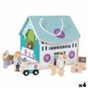 Playset Woomax Vet 9 Pieces 4 Units 19 x 18 x 19 cm