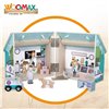 Playset Woomax Vet 9 Pieces 4 Units 19 x 18 x 19 cm