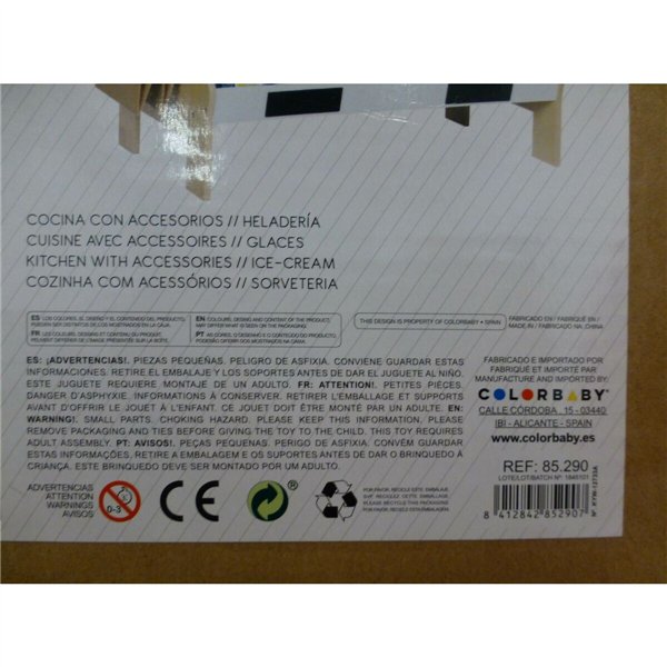 Toy kitchen Play & Learn 60 x 109 x 40 cm