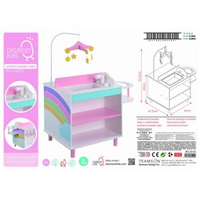 Changing table for dolls Teamson 4 Pieces 61 x 92,5 x 47,5 cm
