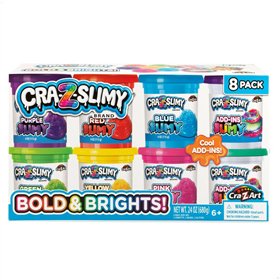 Modelling Clay Game Cra-Z-Art Bold&Brights (6 Units) Slime