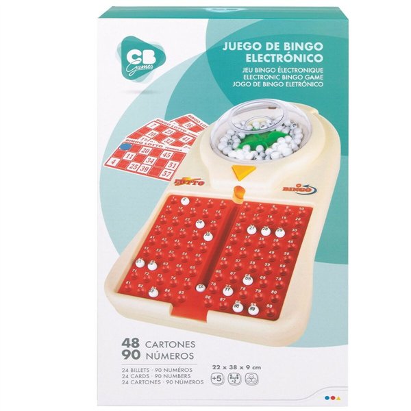 Automatic Bingo CB Games Cardboard Plastic (6 Units)