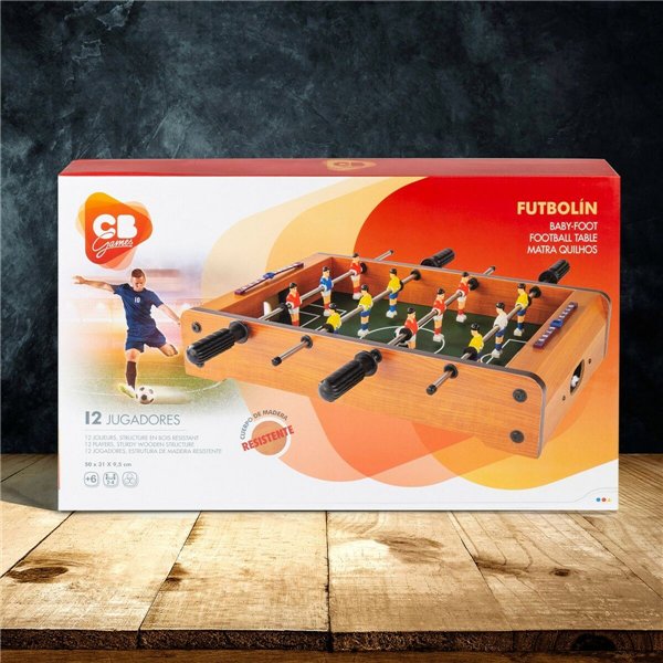 Table-top football CB Games 50 x 9,5 x 31 cm (4 Units)