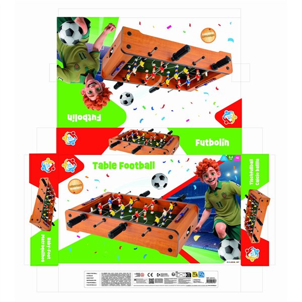 Table-top football CB Games 50 x 9,5 x 31 cm (4 Units)
