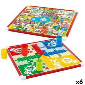 Parchís and Oca Board CB Games 32 x 32 x 1 cm (25 Pieces) (6 Units)