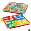 Parchís and Oca Board CB Games 32 x 32 x 1 cm (25 Pieces) (6 Units)