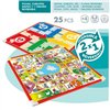 Parchís and Oca Board CB Games 32 x 32 x 1 cm (25 Pieces) (6 Units)