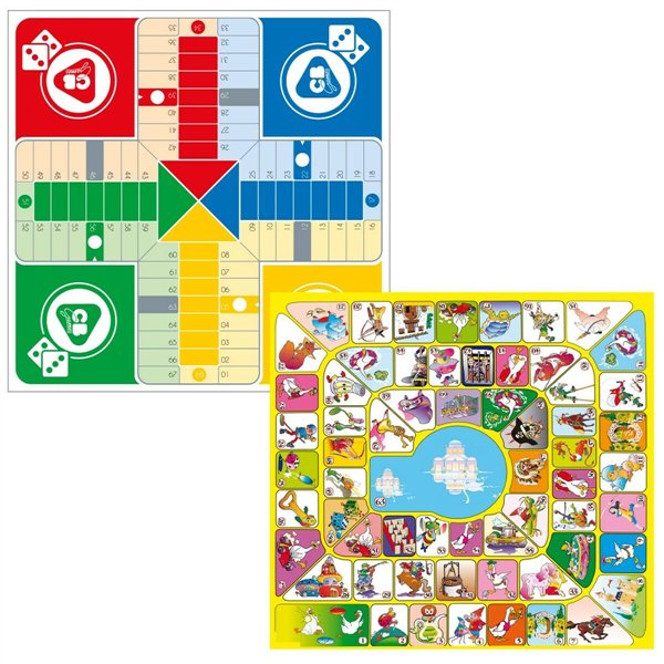 Parchís and Oca Board CB Games 32 x 32 x 1 cm (25 Pieces) (6 Units)