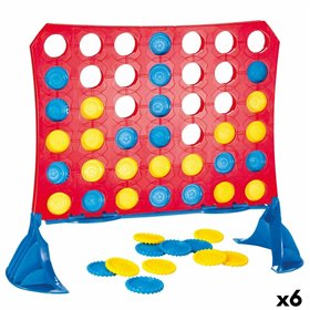 4 in a Row CB Games 31,5 x 26 x 13 cm (42 Pieces) (6 Units)