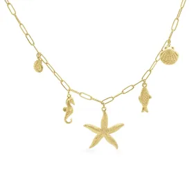 Moteriški karoliai CO88 Collection 8CN-26489 Auksinis