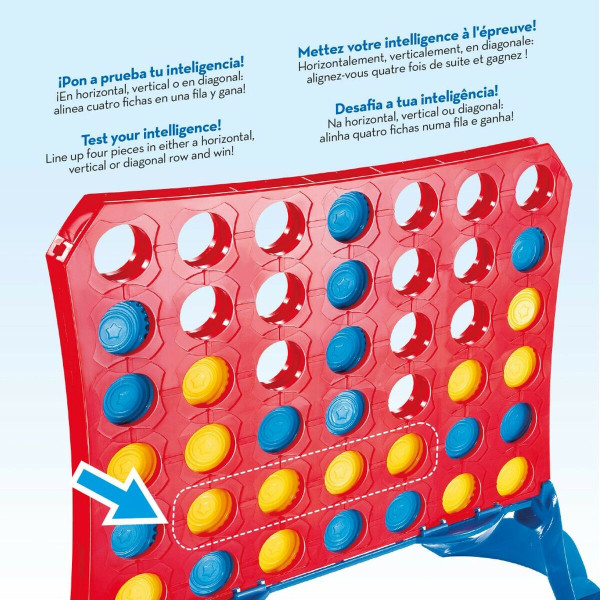 4 in a Row CB Games 31,5 x 26 x 13 cm (42 Pieces) (6 Units)