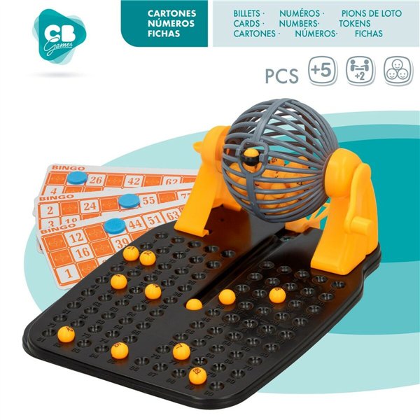 Bingo CB Games Cardboard Plastic (6 Units)