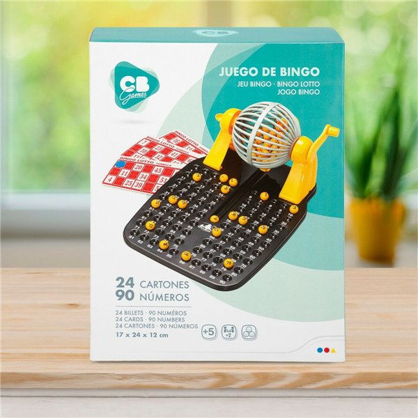 Bingo CB Games Cardboard Plastic (6 Units)