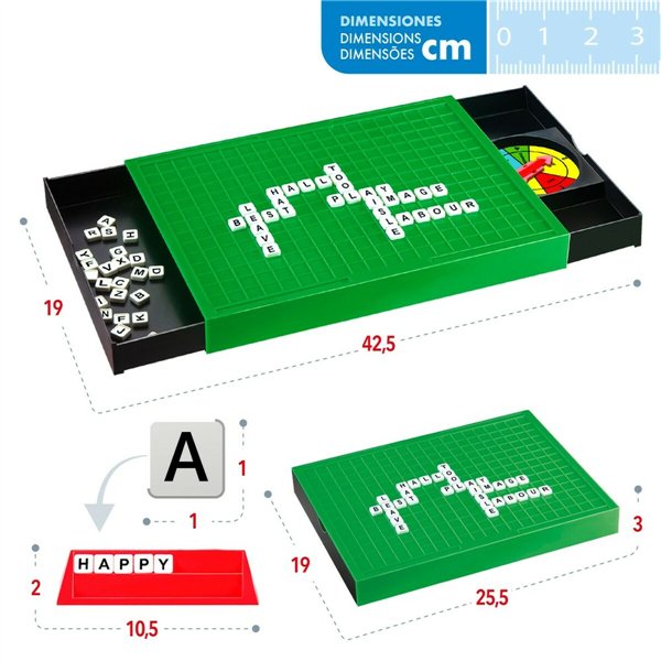 Word game CB Games 25,5 x 3 x 19 cm (6 Units)