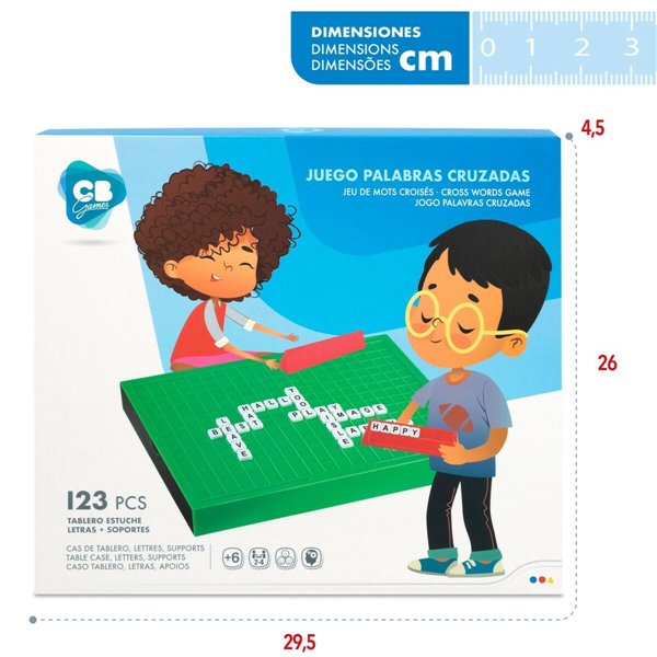 Word game CB Games 25,5 x 3 x 19 cm (6 Units)