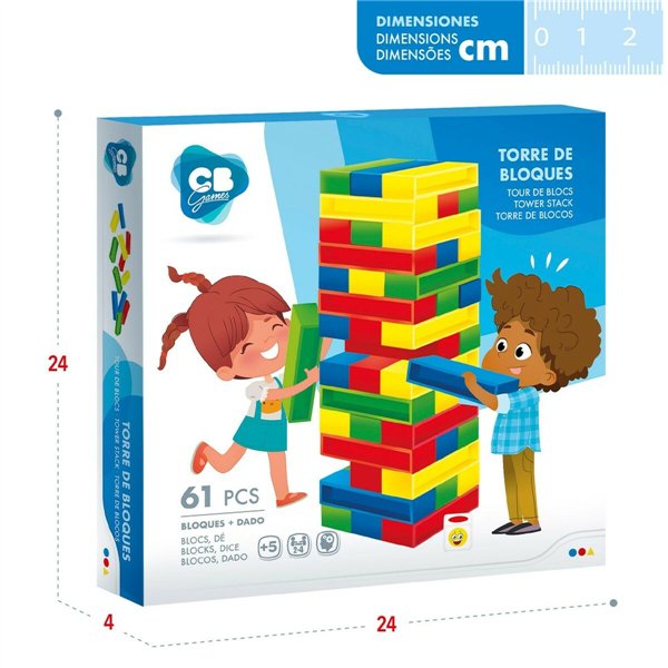Building Blocks CB Games 61 Pieces