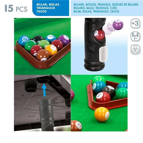 Pool table CB Games 44,5 x 13 x 24,5 cm (12 Units)