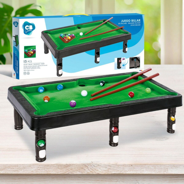 Pool table CB Games 44,5 x 13 x 24,5 cm (12 Units)