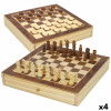 Chess and Checkers Board CB Games Wood Drawer (4 Units)
