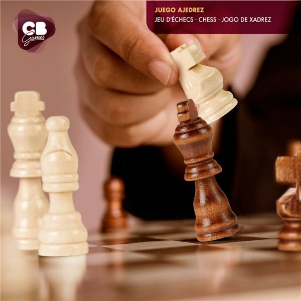 Chess CB Games Wood (6 Units)