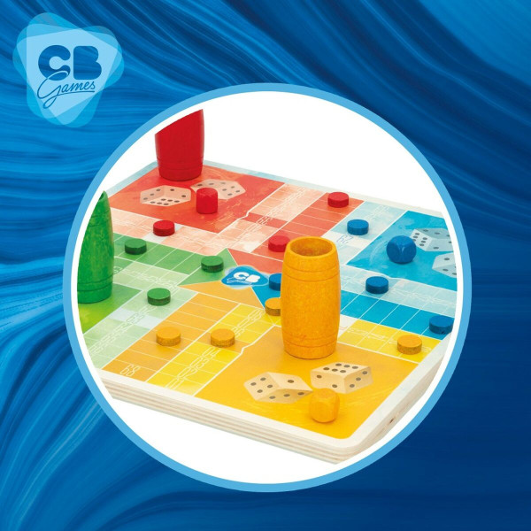 Parchís and Oca Board CB Games 25 x 1 x 25 cm (25 Pieces) (6 Units)