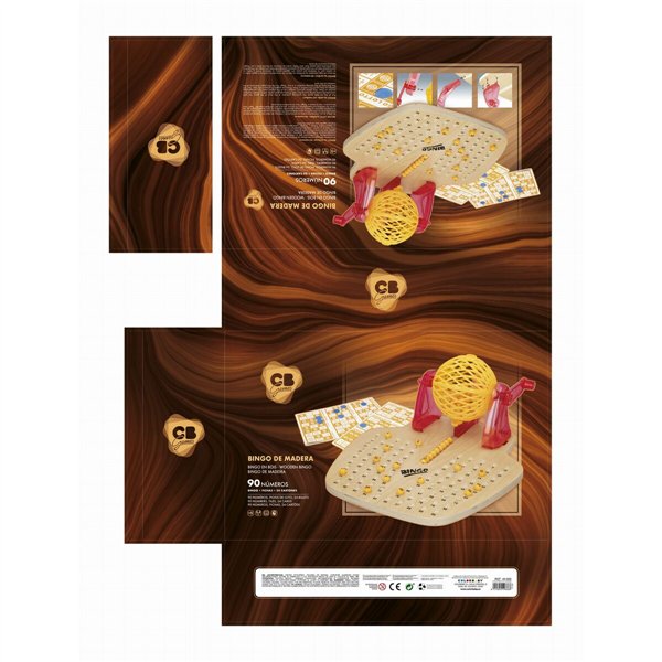 Bingo CB Games Wood Plastic (2 Units)