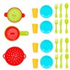 Children’s Dinner Set Colorbaby Toy Drainer 26 Pieces (12 Units)
