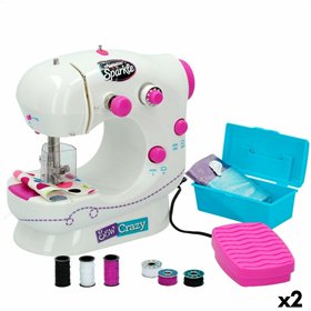 Toy sewing machine Cra-Z-Art Shimmer 'n Sparkle 18,5 x 19 x 11 cm (2 Units)