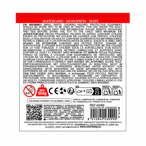 Skateboard Colorbaby