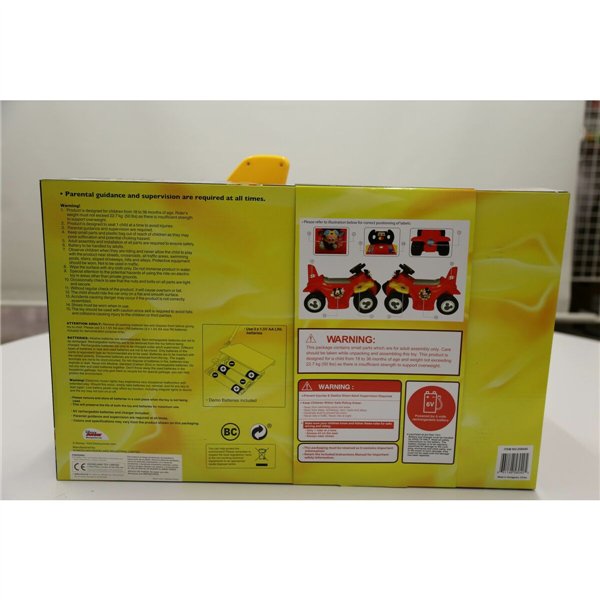 Children's Electric Car Mickey Mouse Battery Little Plane 6 V