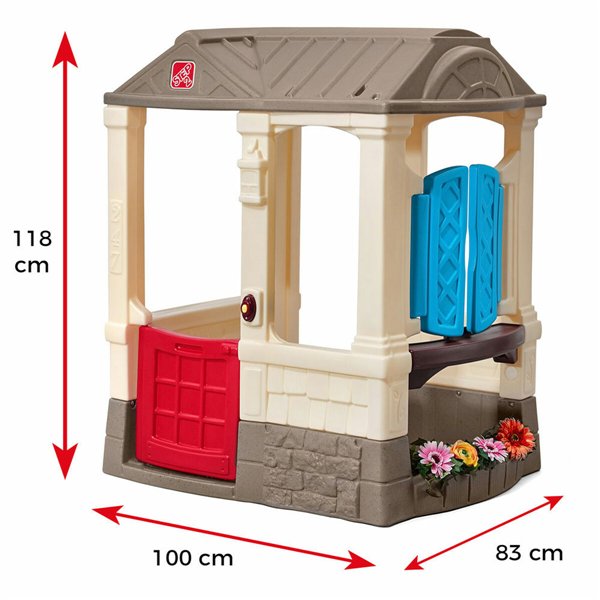 Children's play house Step 2 Courtyard Cottage 118 x 100 x 83 cm