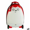 Trolley Backpack Rastar Children's Radio control Hedgehog 2,4 GHz 34,5 x 47 x 27 cm (2 Units)