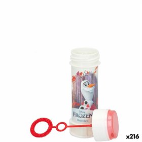Bubble blower Frozen 60 ml 3,8 x 11,5 x 3,8 cm (216 Units)