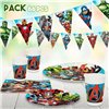 Party supply set The Avengers 66 Pieces