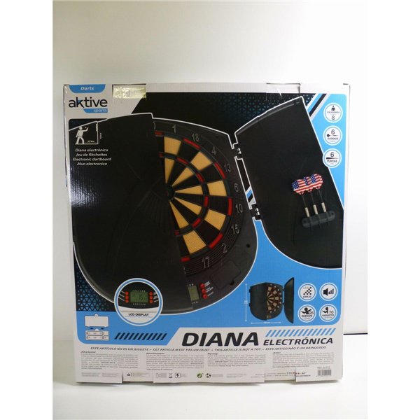 Electronic Dartboard Aktive 45 x 50 x 4,5 cm (2 Units)
