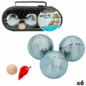 Boules Set Aktive Wood Nylon Metal 6 Units