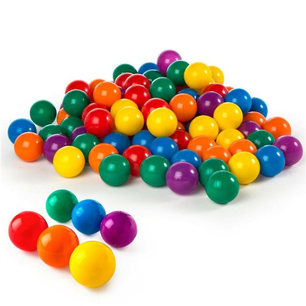 Balls Intex 49600NP 8 x 8 x 8 cm 100 Pieces