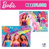 4-Puzzle Set Barbie MaxiFloor 192 Pieces 35 x 1,5 x 25 cm