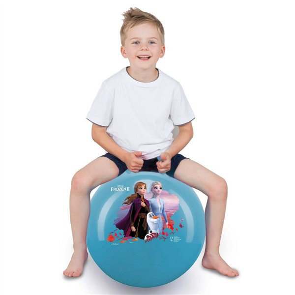 Jumping Ball Frozen Ø 45 cm Blue (10 Units)
