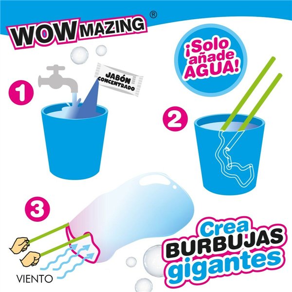 Bubble Blowing Game WOWmazing 41 cm (24 Units)