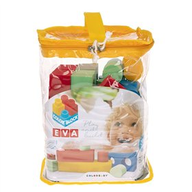 Building Blocks Color Block 32 Pieces EVA (4 Units)