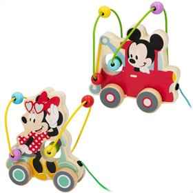 Pull-along toy Disney Wood (6 Units)