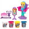 Modelling Clay Game Cra-Z-Art Softee Dough Hair sirenas (4 Units)