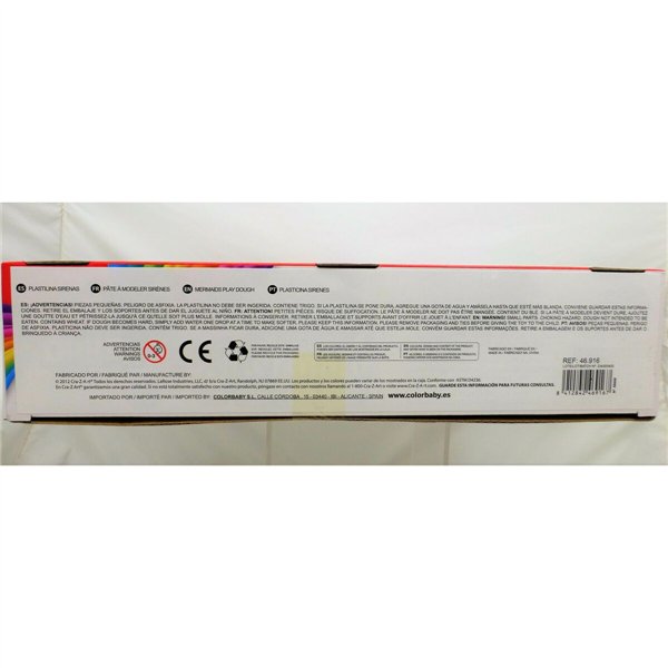 Modelling Clay Game Cra-Z-Art Softee Dough Hair sirenas (4 Units)