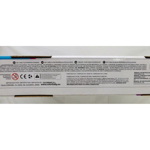 Craft Set Cra-Z-Art Stickers Plastic (4 Units)